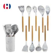 Ensemble d&#39;outils de cuisine en silicone 9pc